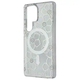 Case-Mate - Magnetic Sparkle Case for Samsung Galaxy S25 Ultra - Floral Gems - Multicolor