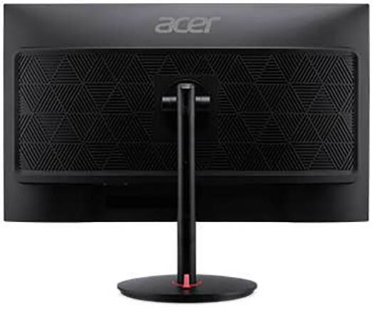 Back. Acer - XV320QU 32" LCD Monitor 180Hz 2560x1440 WQHD - Black.