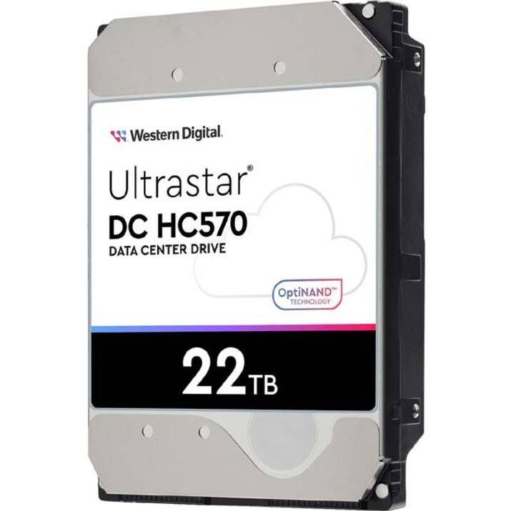 Western Digital  
Ultrastar®  
DC HC570  
DATA CENTER DRIVE  
OptiNAND™ TECHNOLOGY  
22 TB