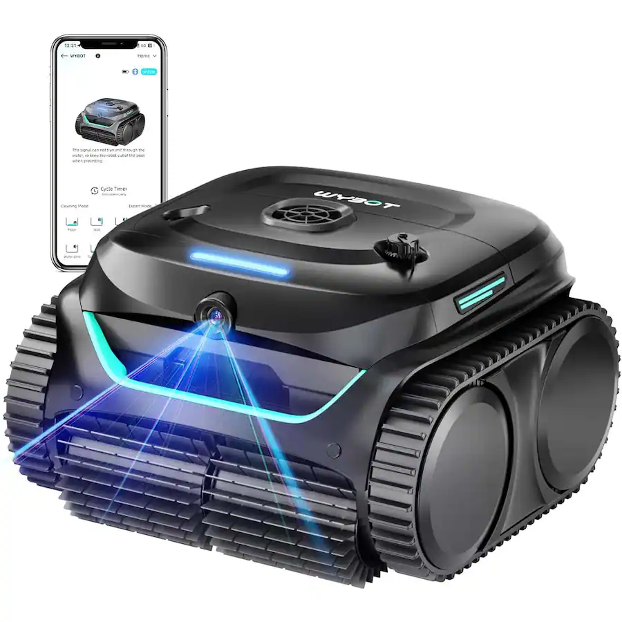 Wybot C2 Vision Robot Pool Cleaner Black WYBOTC2V Best Buy