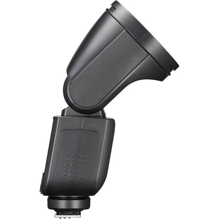 Left. Godox - Godox V1mid F TTL On-Camera Flash for FUJIFILM - Black.