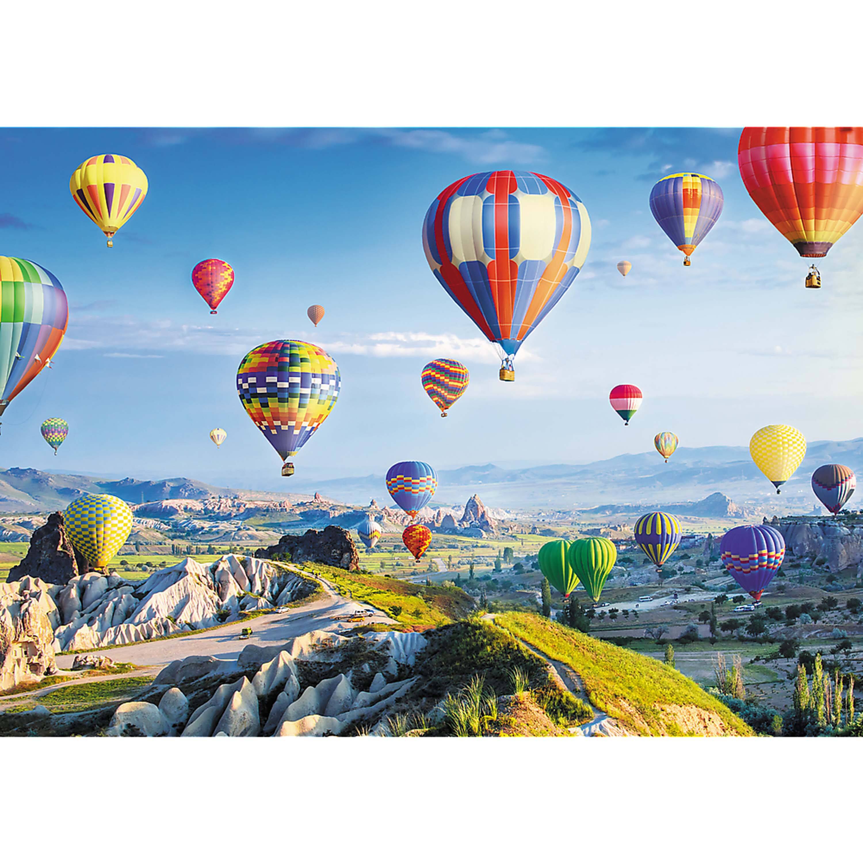 Alt View 1. Trefl - Trefl Red 1000 Piece Puzzle - View of Cappadocia.