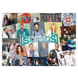 Toynk - Scrubs Cast Collage 1000 Piece Jigsaw Puzzle - Blue