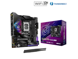 ASRock - Z890M Riptide WiFi LGA 1851 Intel Z890 Micro ATX Motherboard