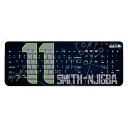 Keyscaper - Jaxon Smith-Njigba Seattle Seahawks Wireless Keyboard - Black