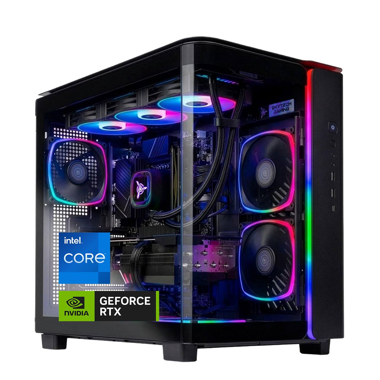 SKYTECH GAMING  
intel CORE  
GEFORCE NVIDIA RTX 5