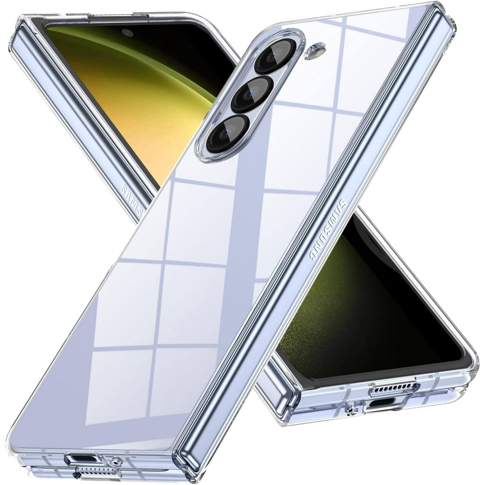 Entronix - Hard Back Case for Samsung Galaxy Z Fold 7 - Ultimate Protection and Style - Clear