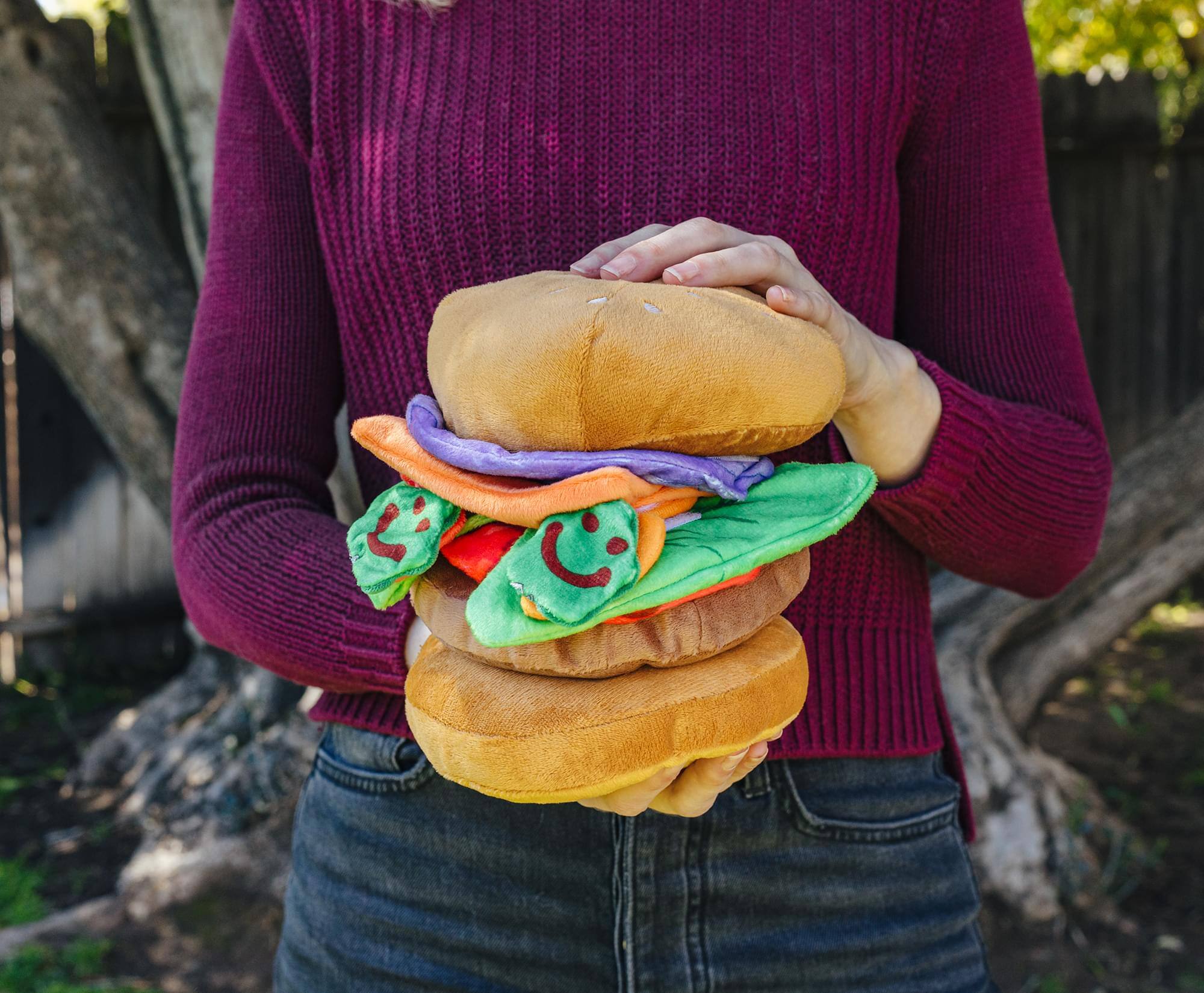 Alt View 10. Nickelodeon - Nickelodeon SpongeBob SquarePants Krabby Patty 10-Inch Plush - Multi-Colored.