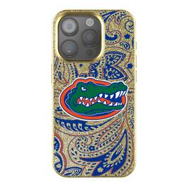 Keyscaper - NCAA - Florida Gators Paisley Bling iPhone Case - 14 - Gold