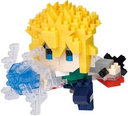 Bandai - Nanoblock - Naruto Shippuden - Character Collection - Minato Namikaze Building Kit - COLLECTIBLES - Multicolor