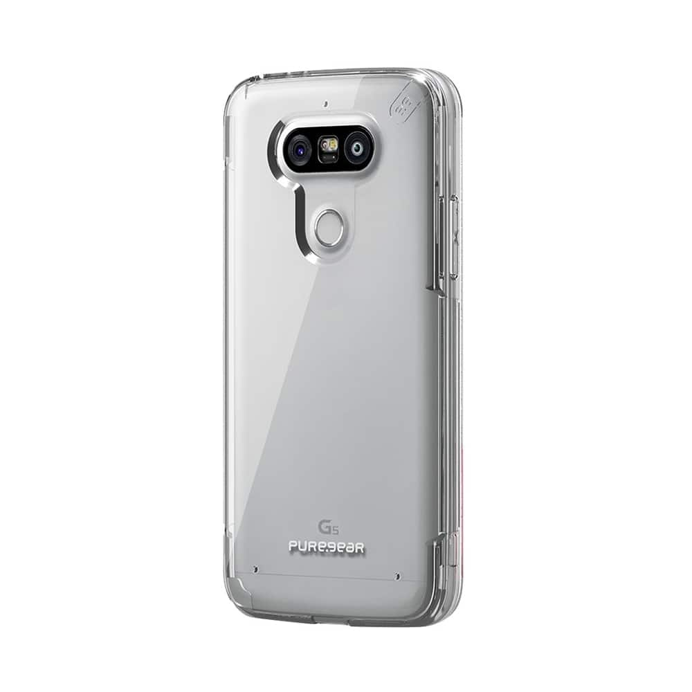 Best Buy: PureGear Slim Shell Pro Back Cover for LG G5 Clear 12448VRP