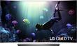 LG - 65" Class - (64.5" Diag.) - OLED - Curved - 2160p - Smart - 3D - 4K Ultra HD TV - with High Dynamic Range - Silver - Larger Front