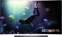 Front Zoom. LG - 55" Class - (54.6" Diag.) - OLED - Curved - 2160p - Smart - 3D - 4K Ultra HD TV - with High Dynamic Range.