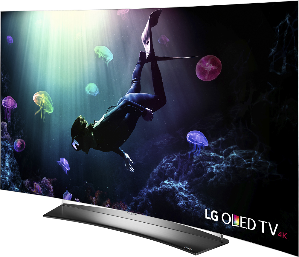 Pantalla LG 55 Pulgadas OLED Full HD Curved Smart TV a precio de