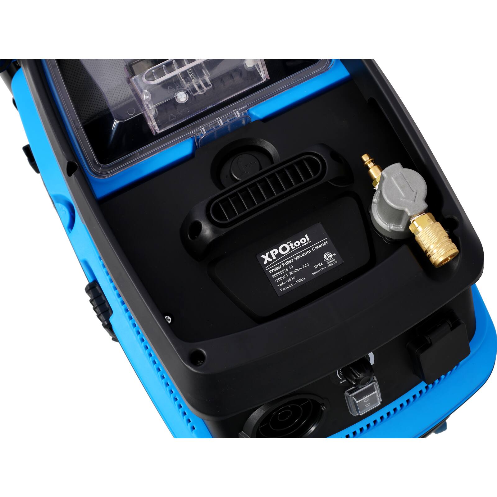 XPOtool Vacuum Cleaner - 10 Liters - 1200W - 120V - 18kPa - 1100W

XPOtool
Vacuum Cleaner
10 Liters
1200W
120V
18kPa
1100W