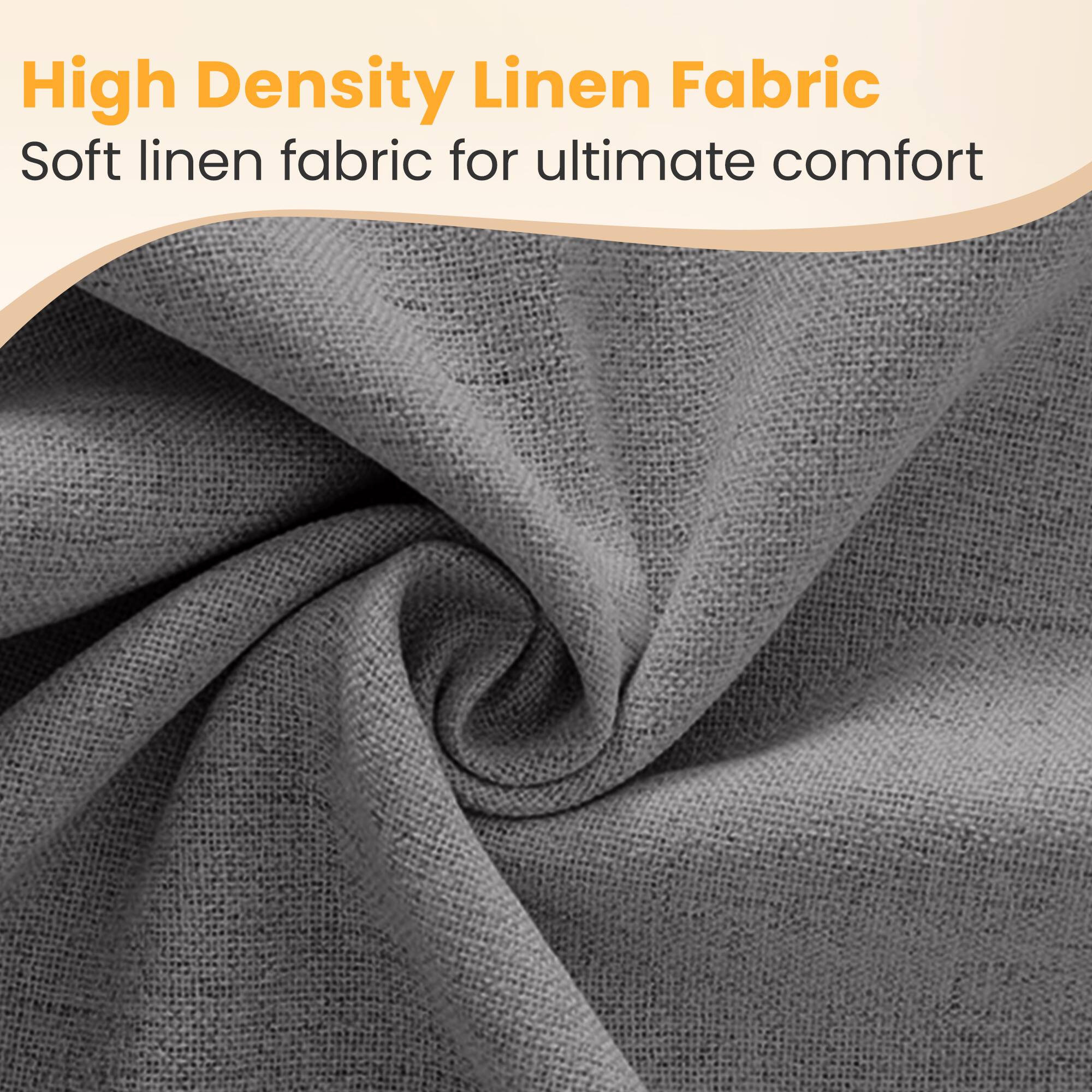 High Density Linen Fabric  
Soft linen fabric for ultimate comfort