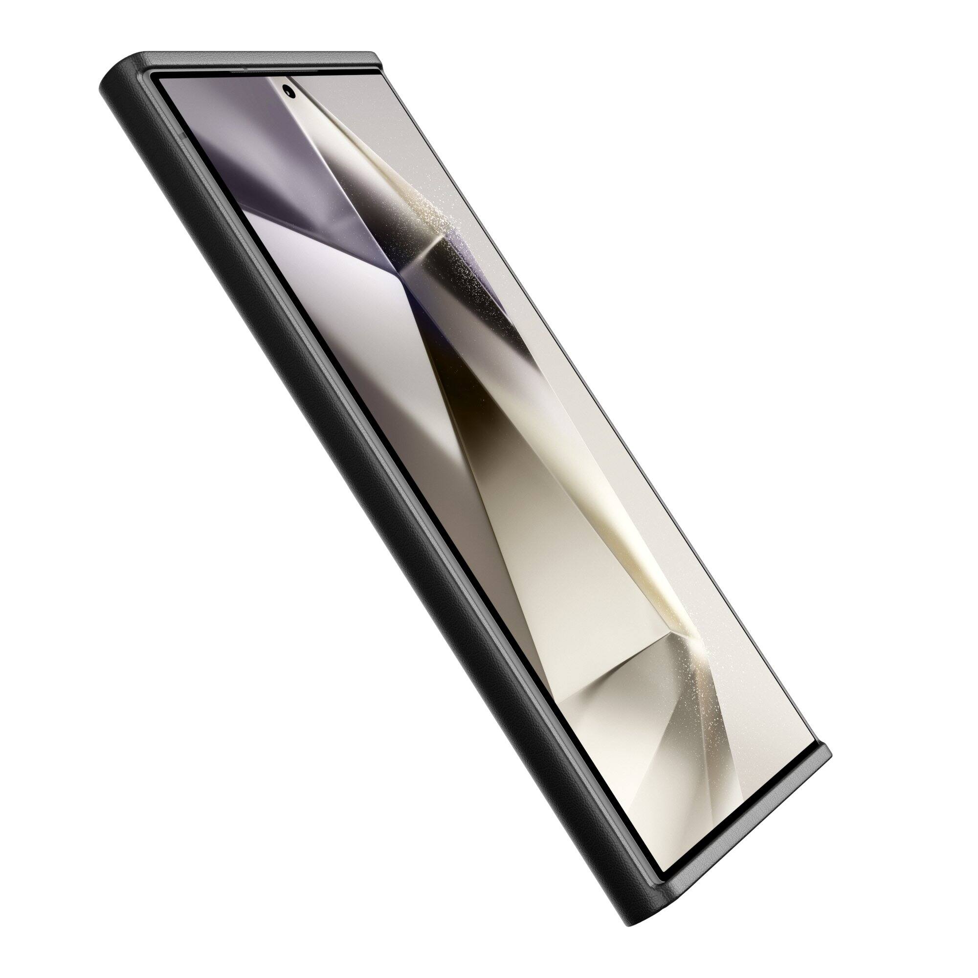 Alt View 2. Keyscaper - Text Backdrop Galaxy Magnetic Bump Case - S25 Ultra - Black.