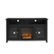 Front Zoom. Walker Edison - 58" Tall Glass Two Door Soundbar Storage Fireplace TV Stand for Most TVs Up to 65" - Black.