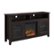 Angle Zoom. Walker Edison - 58" Tall Glass Two Door Soundbar Storage Fireplace TV Stand for Most TVs Up to 65" - Espresso.