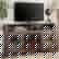 Alt View 16. Walker Edison - 58" Tall Glass Two Door Soundbar Storage Fireplace TV Stand for Most TVs Up to 65" - Espresso.