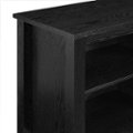 Alt View Zoom 11. Walker Edison - Open Storage Fireplace TV Stand for Most TVs Up to 85" - Black.