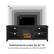 Alt View 13. Walker Edison - 70" Open Storage Fireplace TV Stand for Most TVs Up to 80" - Black.