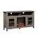 Angle. Walker Edison - 58" Tall Glass Two Door Soundbar Storage Fireplace TV Stand for Most TVs Up to 65" - Driftwood.