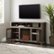 Alt View Zoom 14. Walker Edison - Tall Glass Two Door Soundbar Storage Fireplace TV Stand for Most TVs Up to 65" - Driftwood.