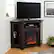 Alt View 11. Walker Edison - Glass Two Door Corner Fireplace TV Stand for Most TVs up to 55" - Espresso.