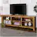 Alt View 15. Walker Edison - Modern 70" Open 6 Cubby Storage TV Stand for TVs up to 80" - Barnwood.