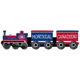 Fan Creations - Montreal Canadiens 6'' x 24'' Train Cutout Sign - Multicolor