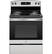 Front. GE - 5.3 Cu. Ft. Freestanding Electric Range with Self-Cleaning and Sensi-temp Technology - Stainless Steel.