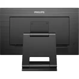 Philips - LCD Monitor With SmoothTouch 23.8 LED FHD Monitor (VGA, USB, HDMI) - Texture Black