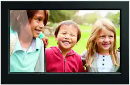 Aluratek - 10.1" LCD Digital Photo Frame - Black