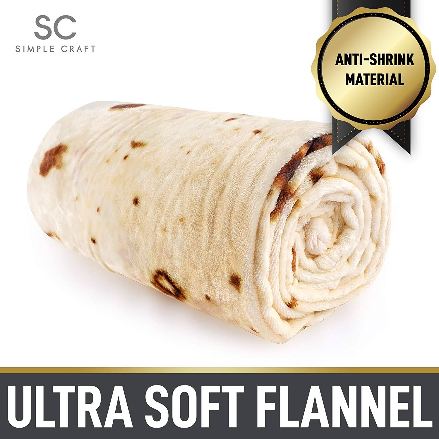 SC  
SIMPLE CRAFT  

ANTI-SHRINK MATERIAL  

ULTRA SOFT FLANNEL