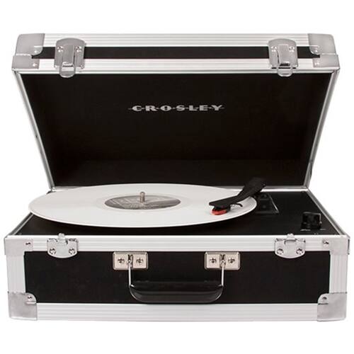 Crosley - BOUND Turntable - White, Black - Larger Front