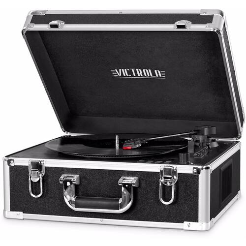 Victrola - Audio system - Black - Larger Front