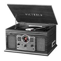 Victrola - Classic Bluetooth Audio system - Graphite - Front_Zoom