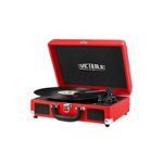 Front Zoom. Victrola - Turntable - Red.