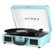 Front Zoom. Victrola - Bluetooth Stereo Turntable - Turquoise.