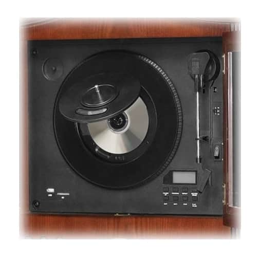 Alt View 11. Victrola - Classic Audio system - Brown.