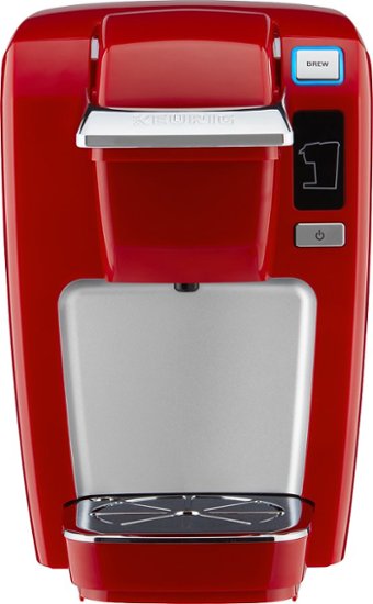 Keurig - K15 Single-Serve Coffee Maker - Chilli red - Front Zoom