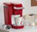 Alt View Zoom 16. Keurig - K-Mini K15 Single-Serve K-Cup Pod Coffee Maker - Chili Red.