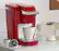 Alt View 16. Keurig - K-Mini K15 Single-Serve K-Cup Pod Coffee Maker - Chili Red.