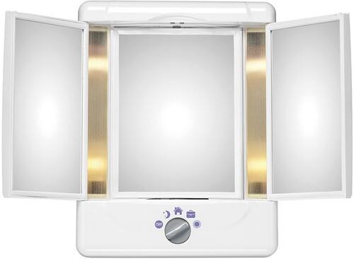 Conair - Illumina Collection Two-Sided Lighted Makeup Mirror - White-Angle_Standard 