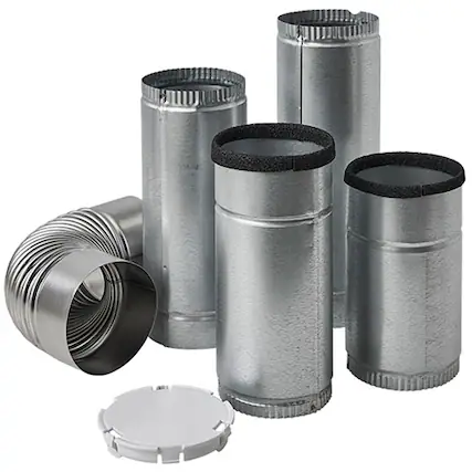 Front. Samsung - Side Vent Kit - Silver.