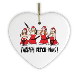 OrnamentallyYou - Merry Fetchmas Mean Girls Ornament - Multi-colored