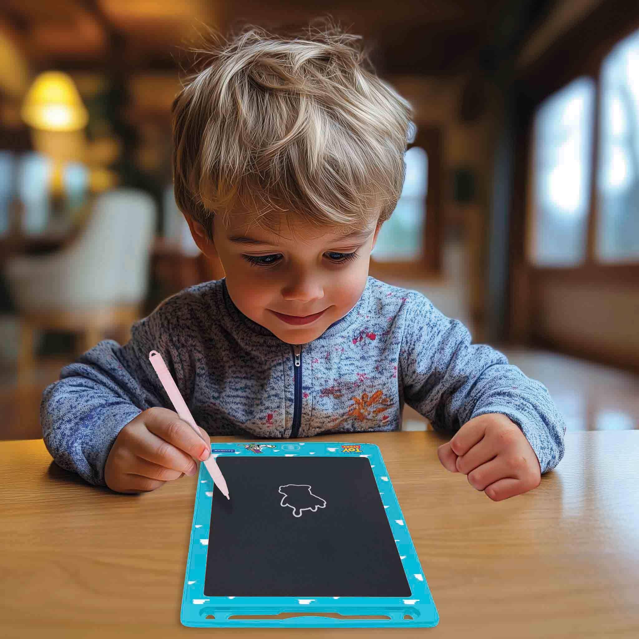 Alt View 6. Lexibook - Toy Story 11'' Learning Drawing E‑Ink Tablet with Stencils, Pressure-Sensitive Screen, Erase Button & Lock, Ultra-Thin.