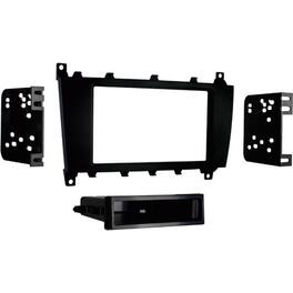 Metra - Dash Kit for Select 2005-2012 Mercedes-Benz C Class G DIN - Matte Black