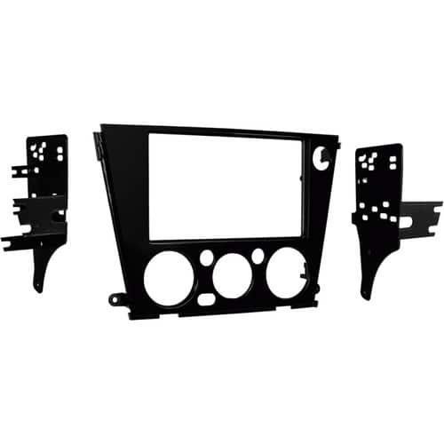 Front. Metra - Dash Kit for Select 2005-2009 Subaru Outback DDIN - Black.
